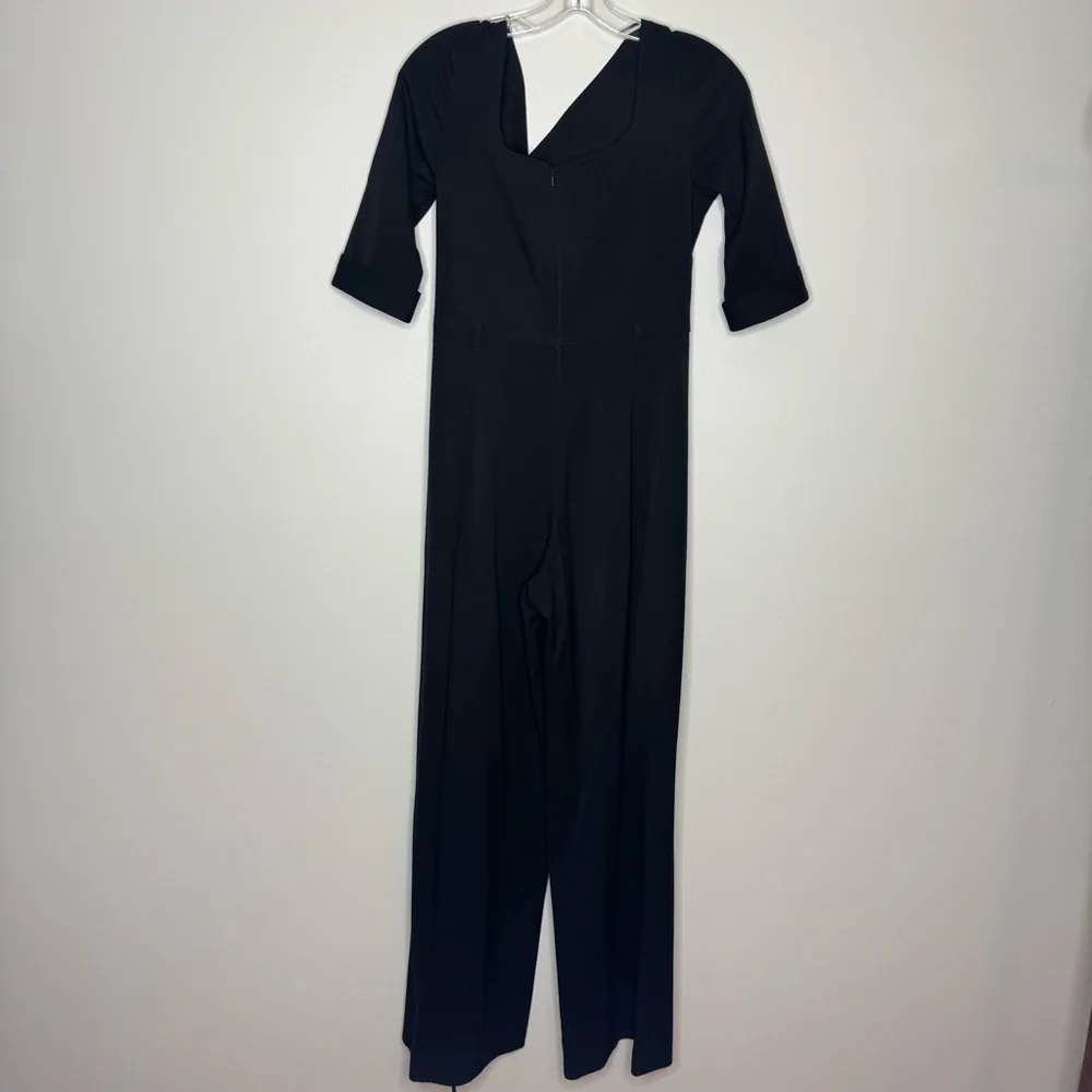 Black Halo Classic Jackie O Jumpsuit Black 4
